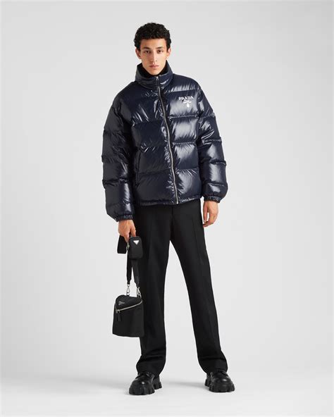 jacket prada men|prada down jacket men's.